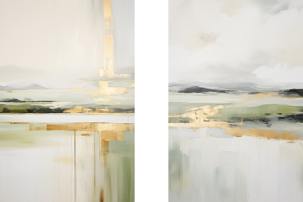 Painting of a landscape
