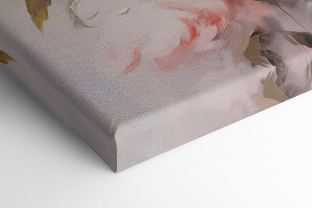 Painting of flowers in a vase