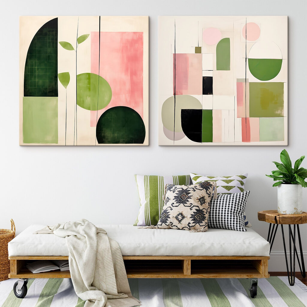 Two pieces of art
