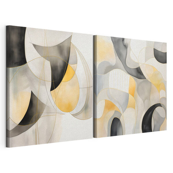 Tablou modular pe pânză Două opere de artă
