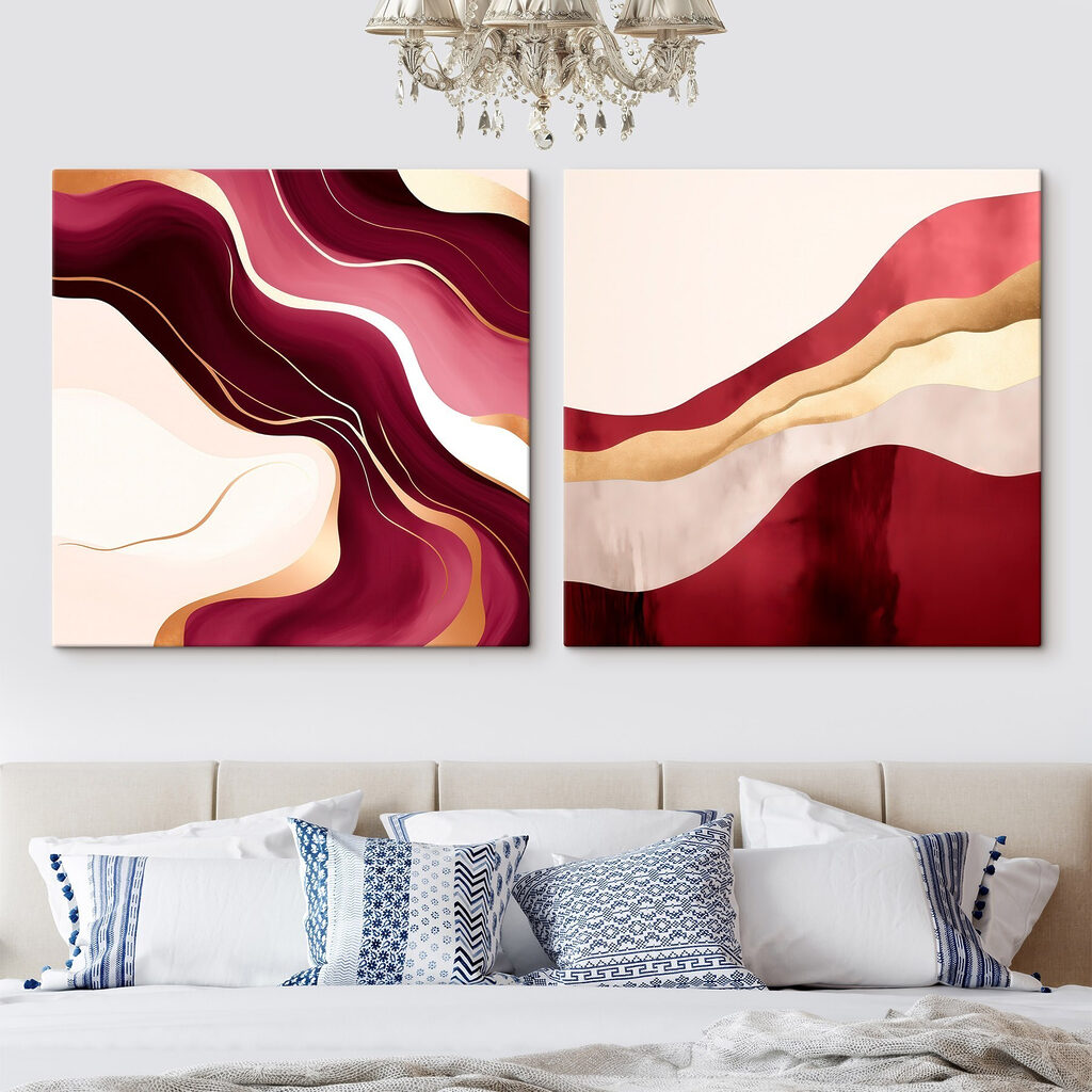 Flowing Colors and Soft Curves