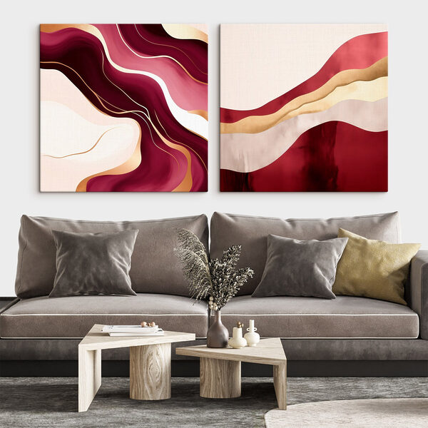 Flowing Colors and Soft Curves