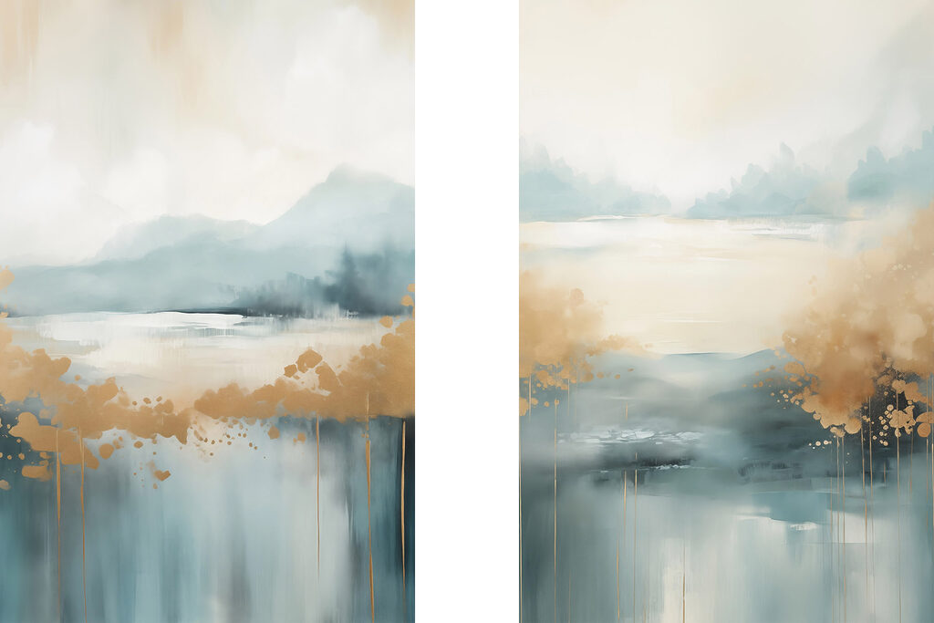 Painting of a landscape