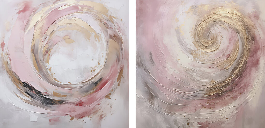 Painting of a spiral