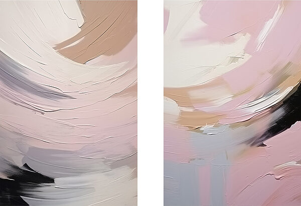 Soft hues blending in harmony