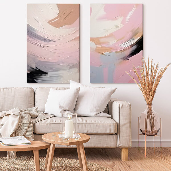 Soft hues blending in harmony