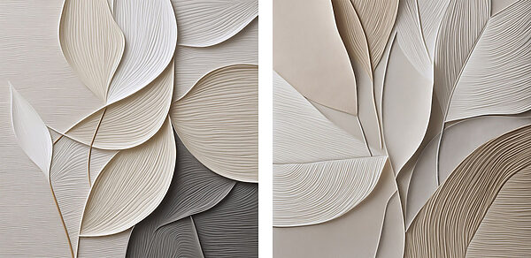 Gentle curves in neutral tones