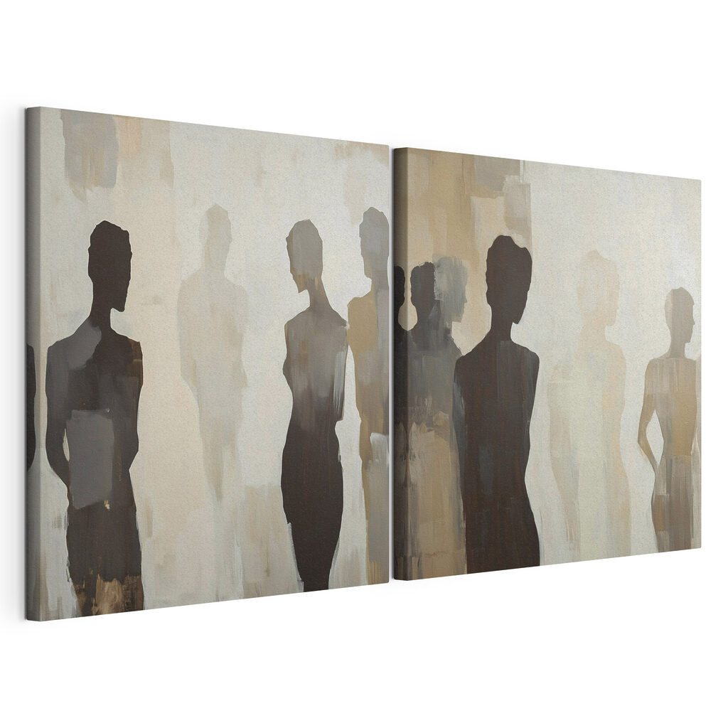 Painting of a woman's body
