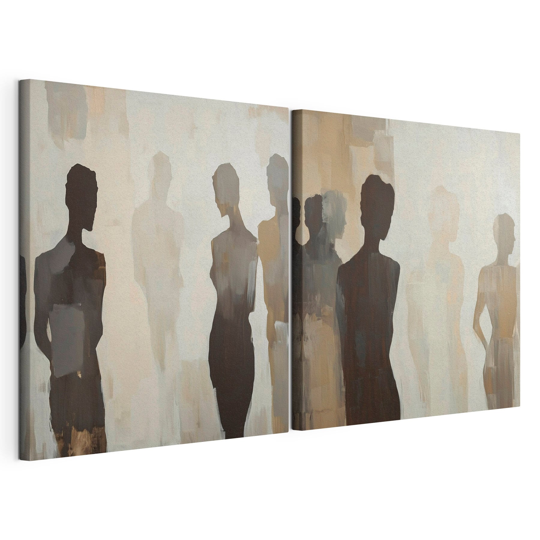 Painting of a woman's body