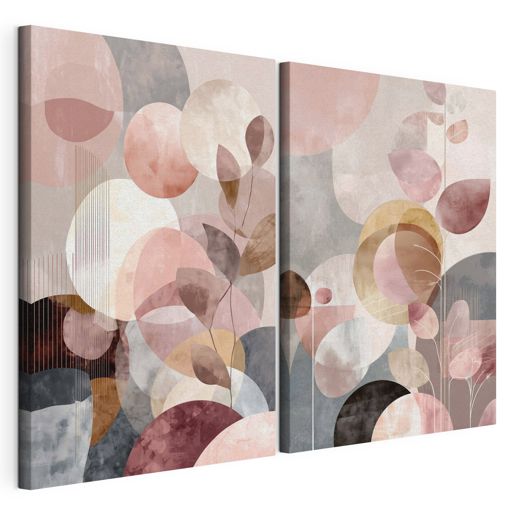 Two screenshots of a painting