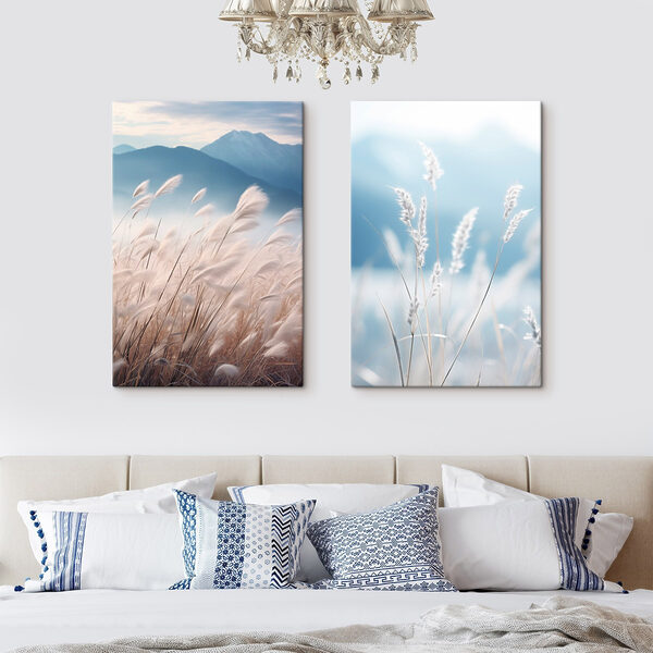 Whispers of soft grasslands and mountains