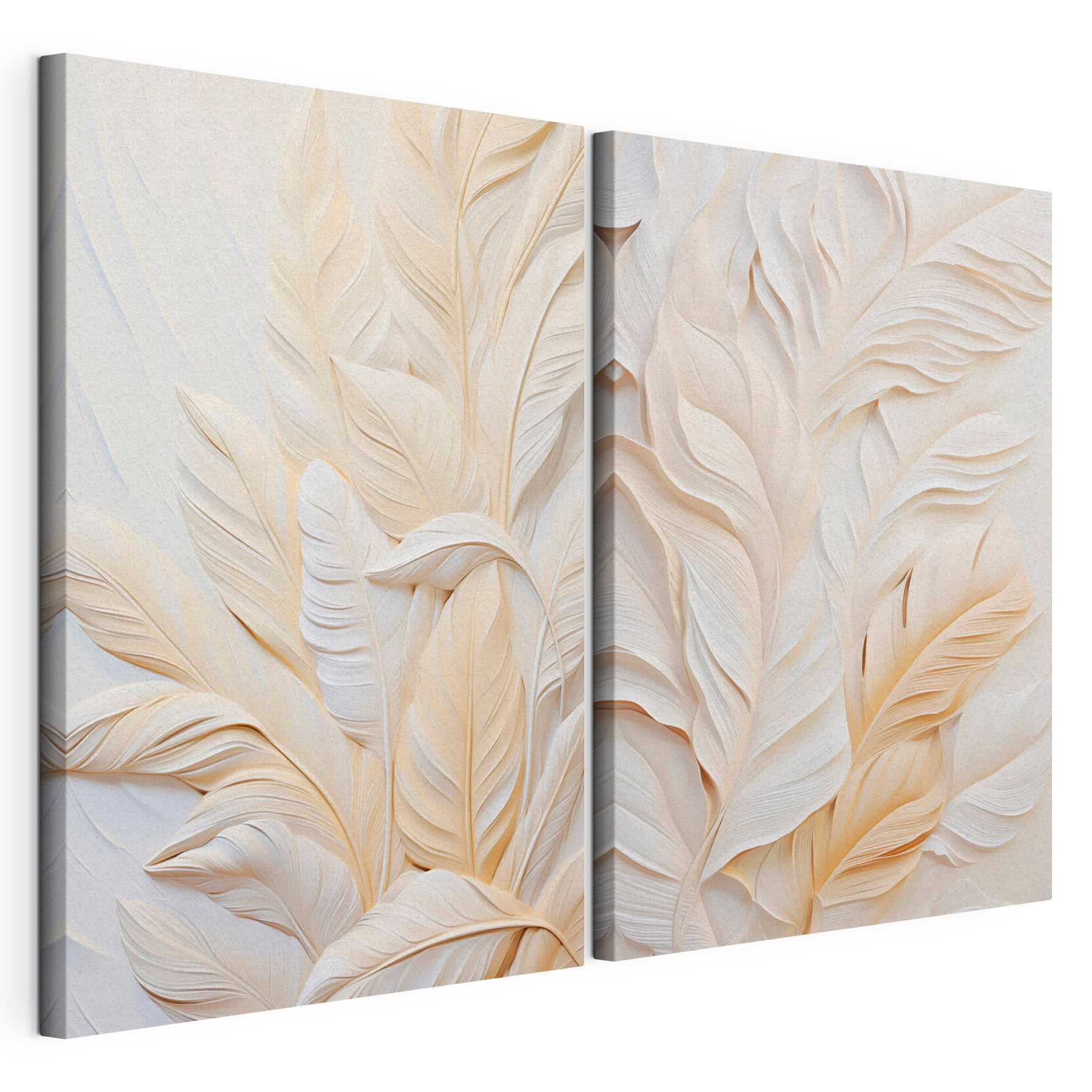 Elegant foliage in soft shades