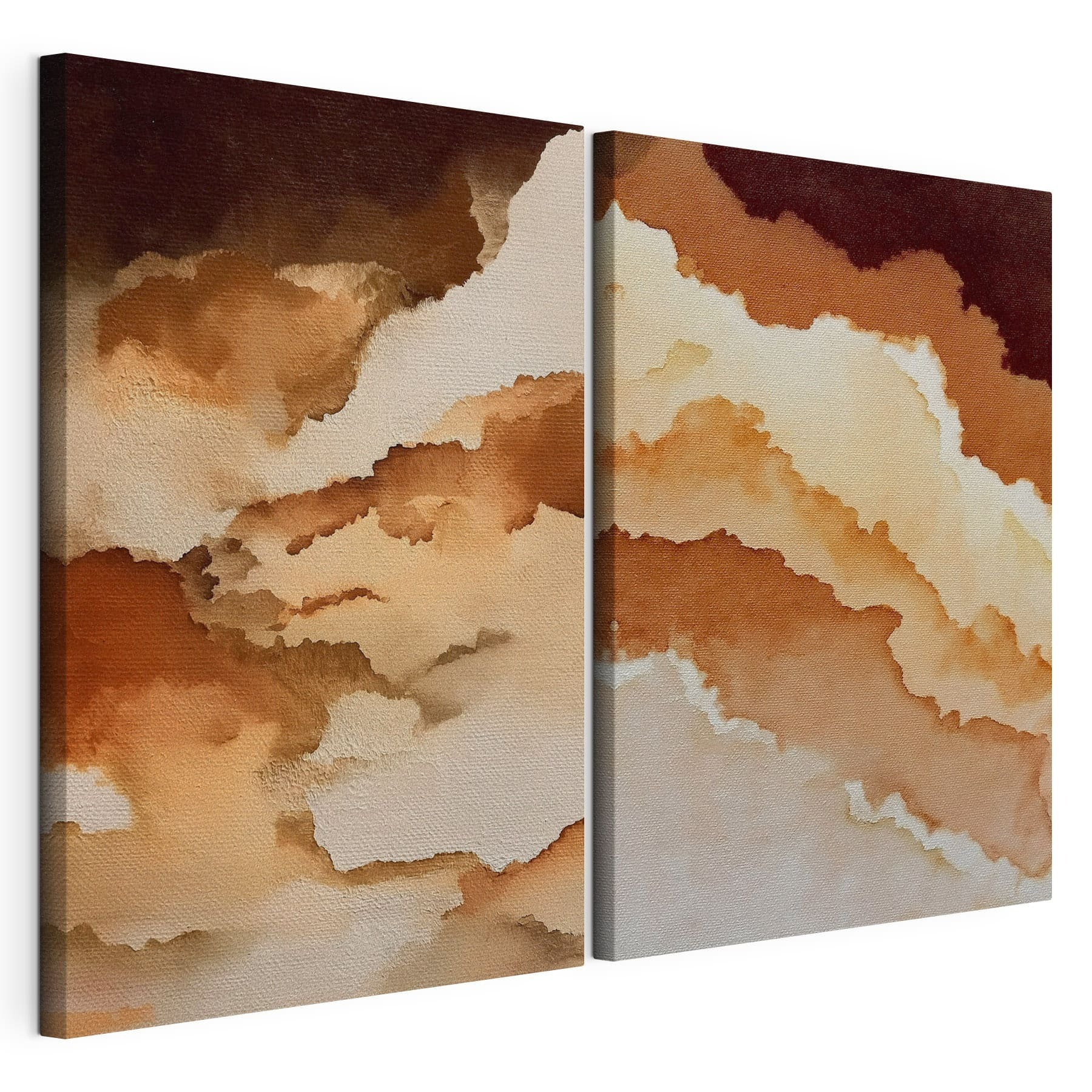Soft hues in gentle flowing patterns