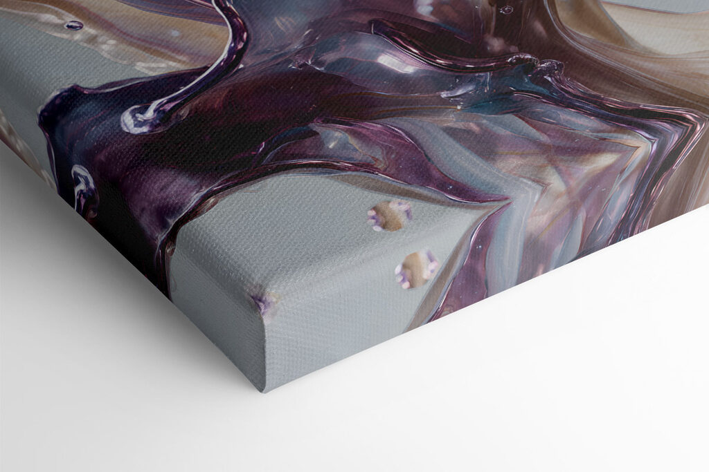Fluid beauty in motion and color