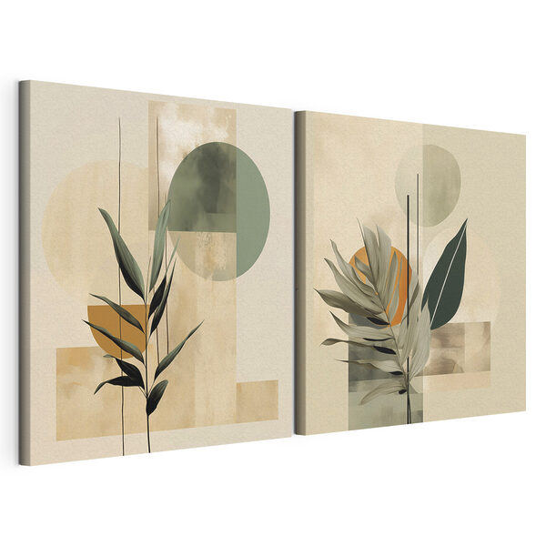 Tablou modular pe pânză Două opere de artă