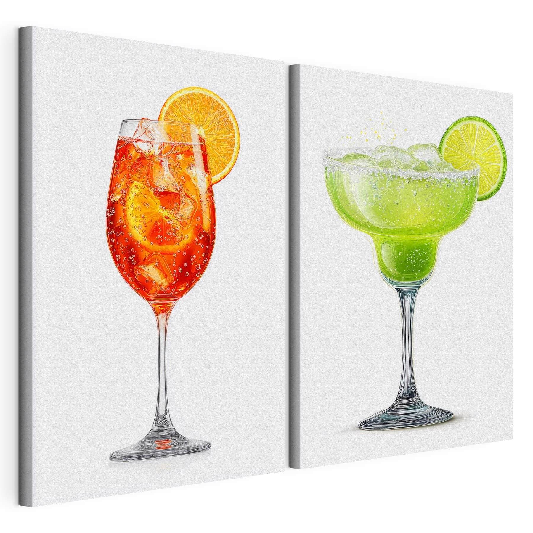 Refreshing drinks for a sunny day