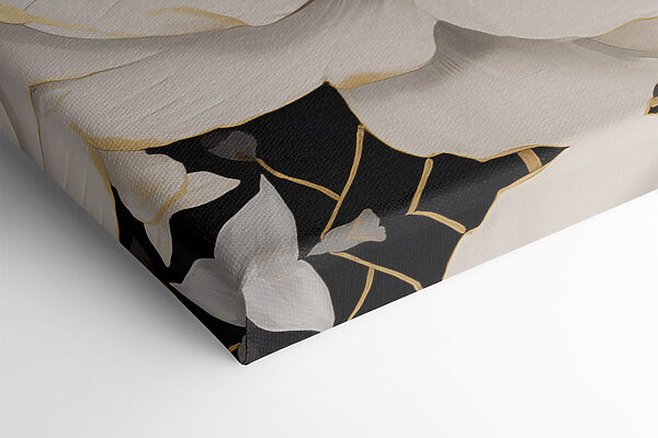 - Elegant blooms on a dark backdrop