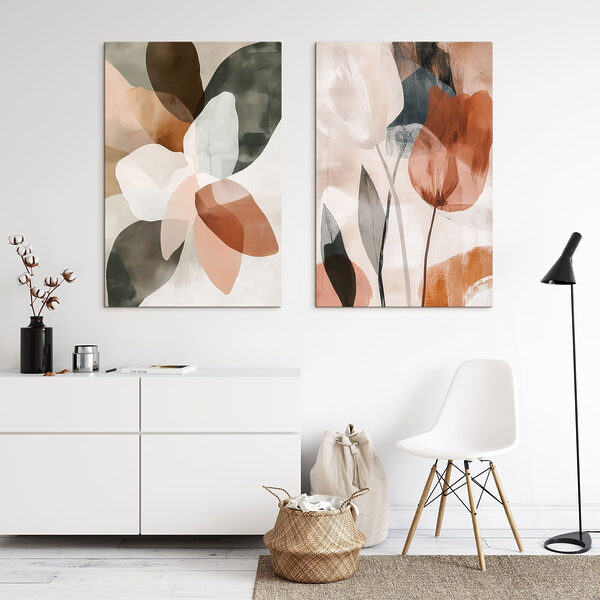 Delicate hues blend in soft harmony