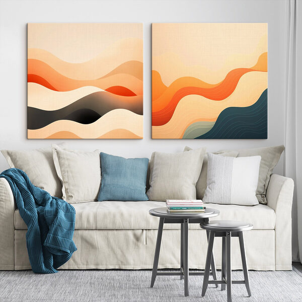 Spectral waves in soothing tones