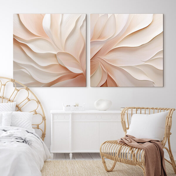 Soft curves in gentle hues