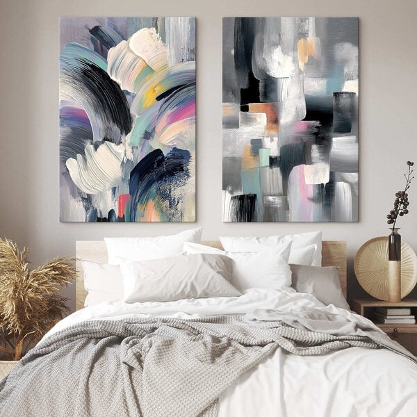 Colorful swirls of creative expression