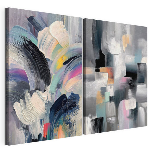 Colorful swirls of creative expression