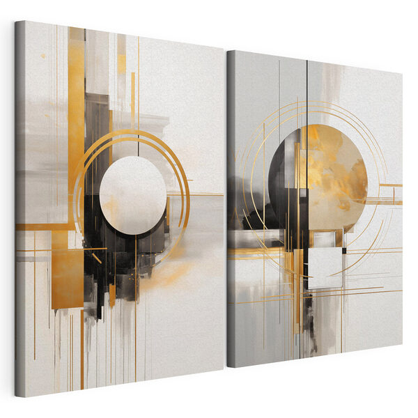 Tablou modular pe pânză Două opere de artă