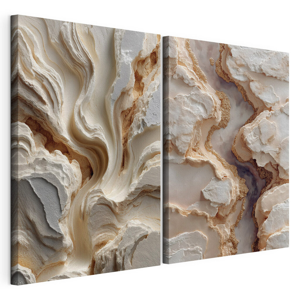 Flowing patterns of soft tones