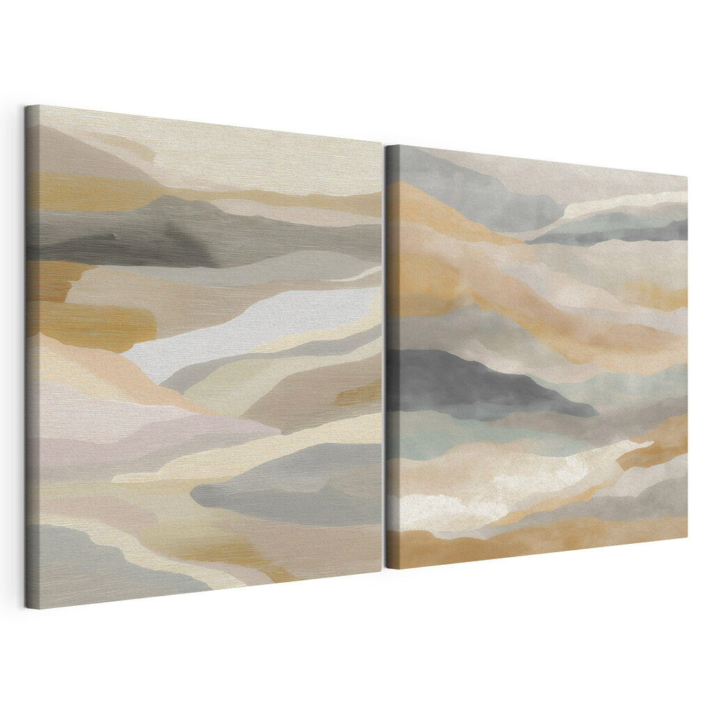 Soft hues of nature's landscape