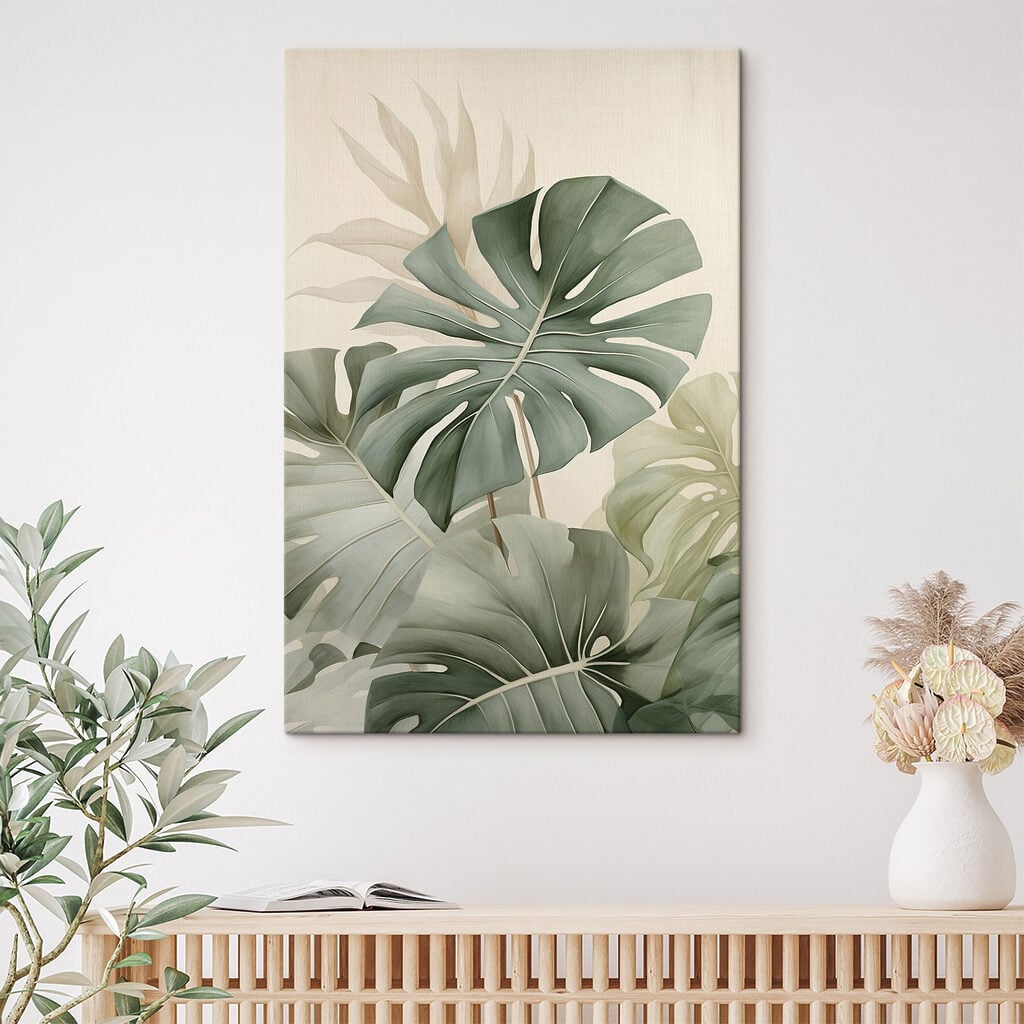 Tranquil shades of lush greenery