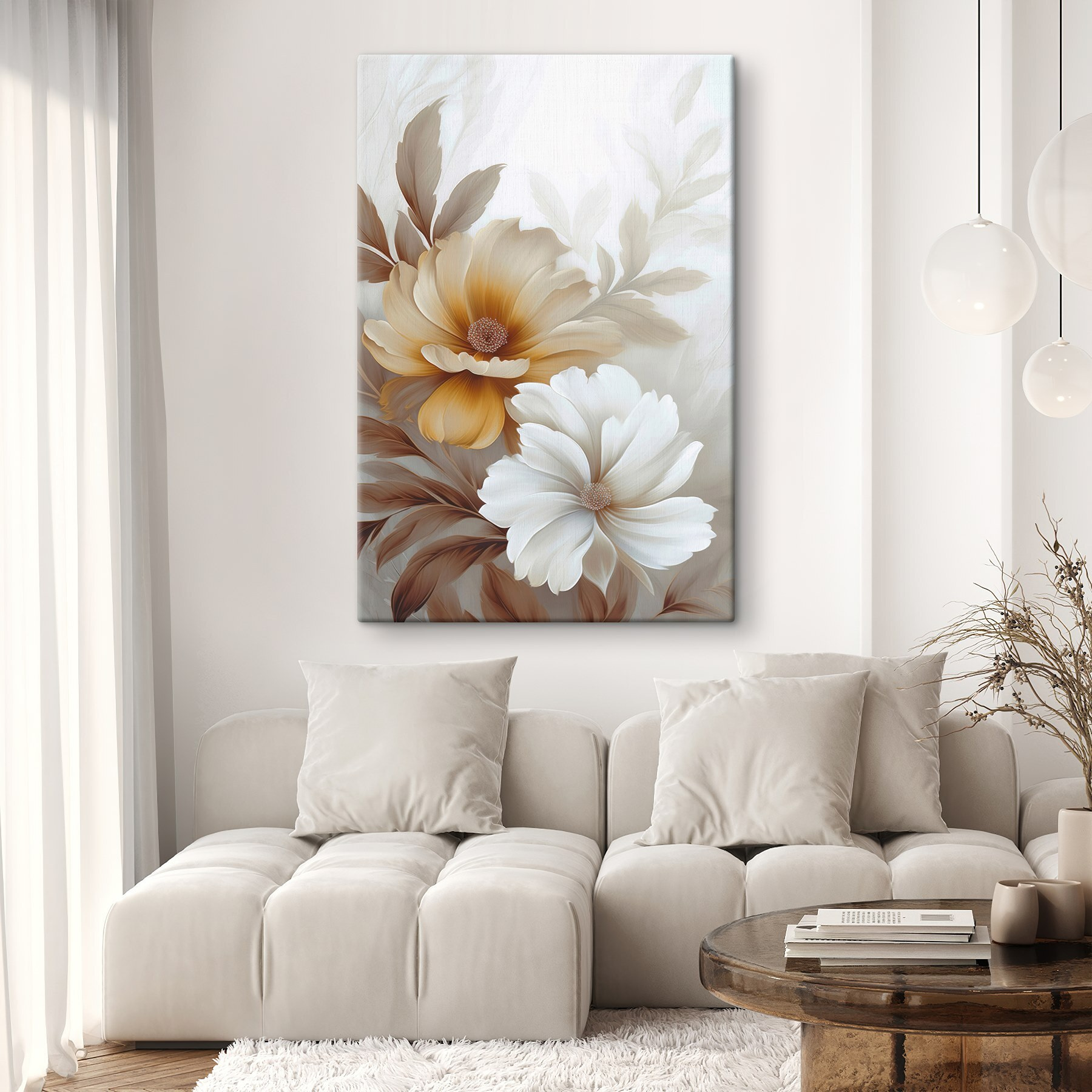Elegant blooms in soft hues