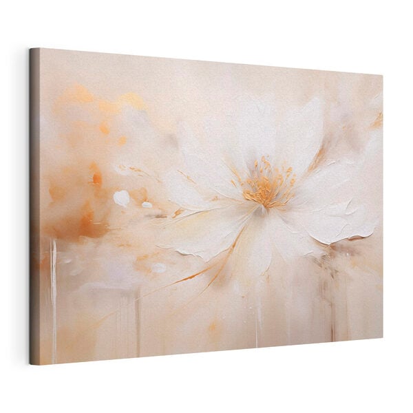 Painting of a white flower