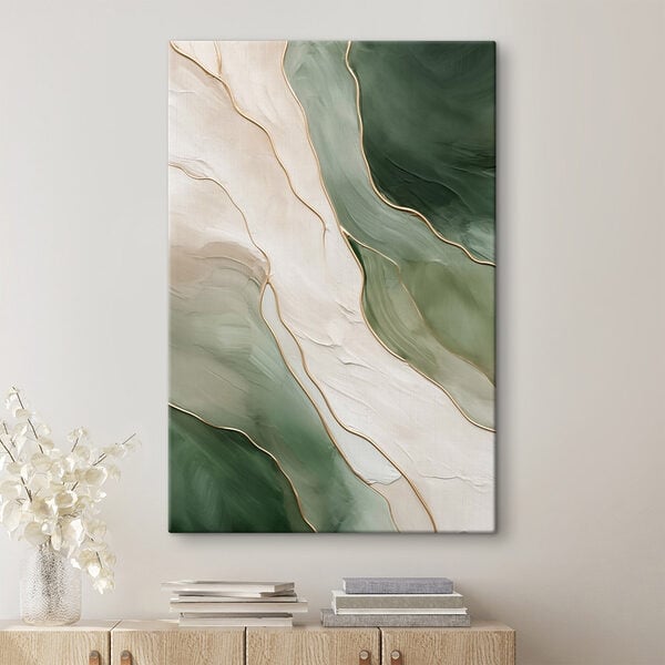Flowing Patterns in Earthy Tones