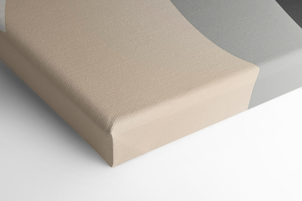 Flowing shapes in neutral tones