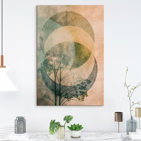 Tree with circles and a circle