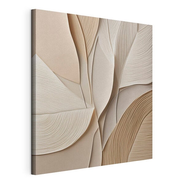 Organic patterns in soft hues
