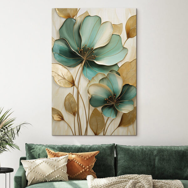 Tablouri Artă florală cu elemente de design elegante