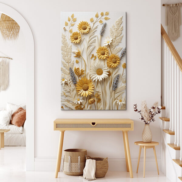 Tablouri Aranjament floral elegant în nuanțe delicate