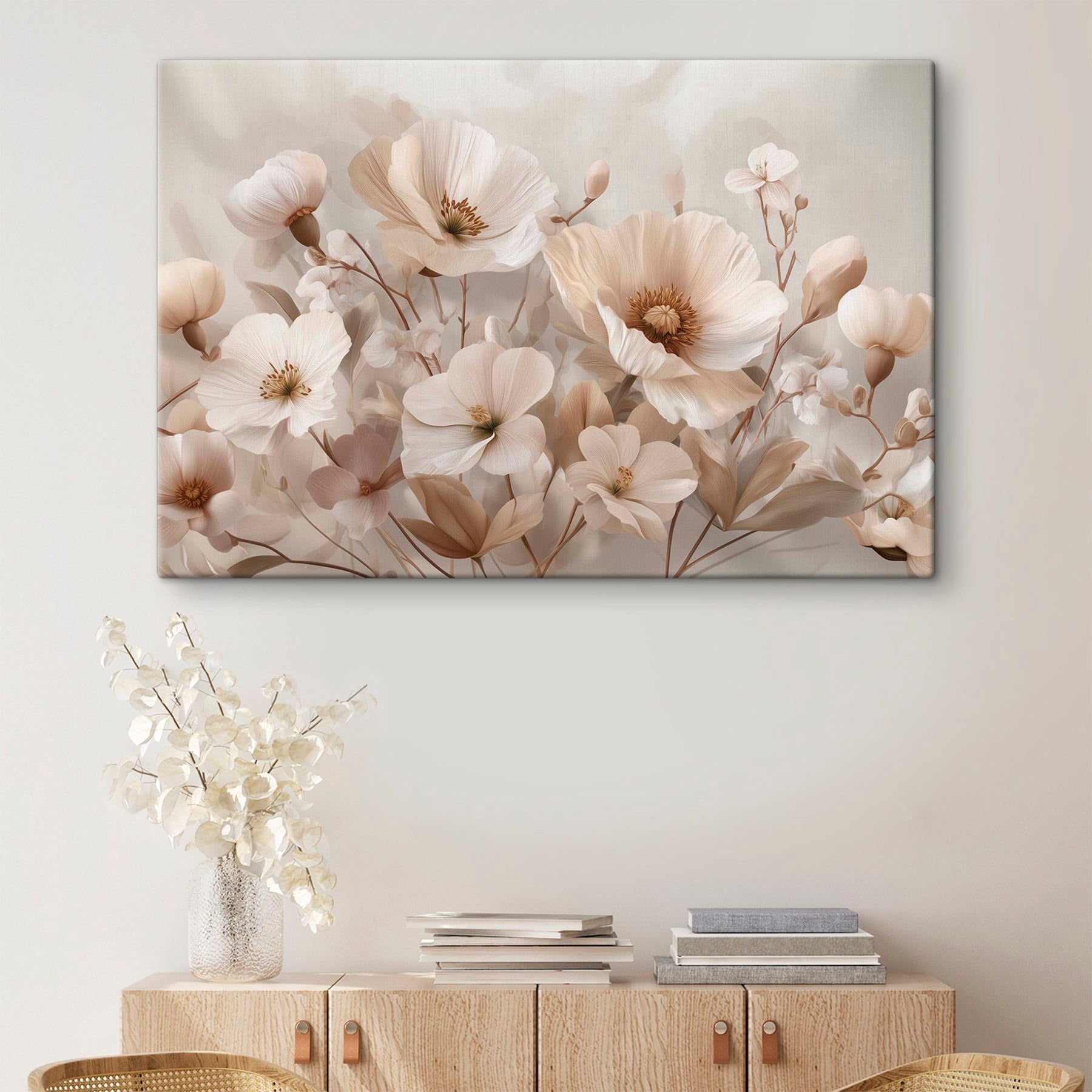 Group of white flowers