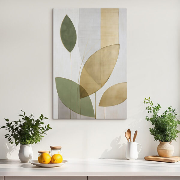 Tablouri Tablouri Design abstract inspirat din natură, pe pânză (SKU: s47714)