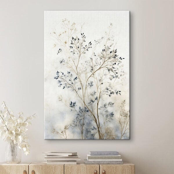 Painting of a tree with leaves