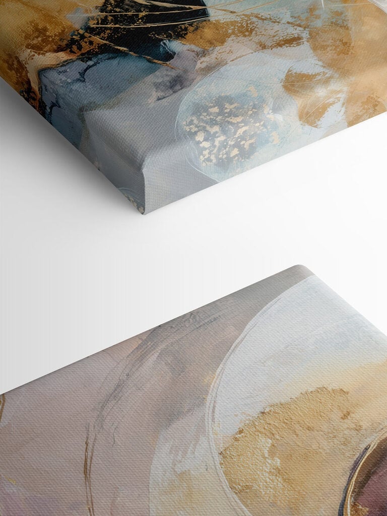 Soothing swirls of soft colors