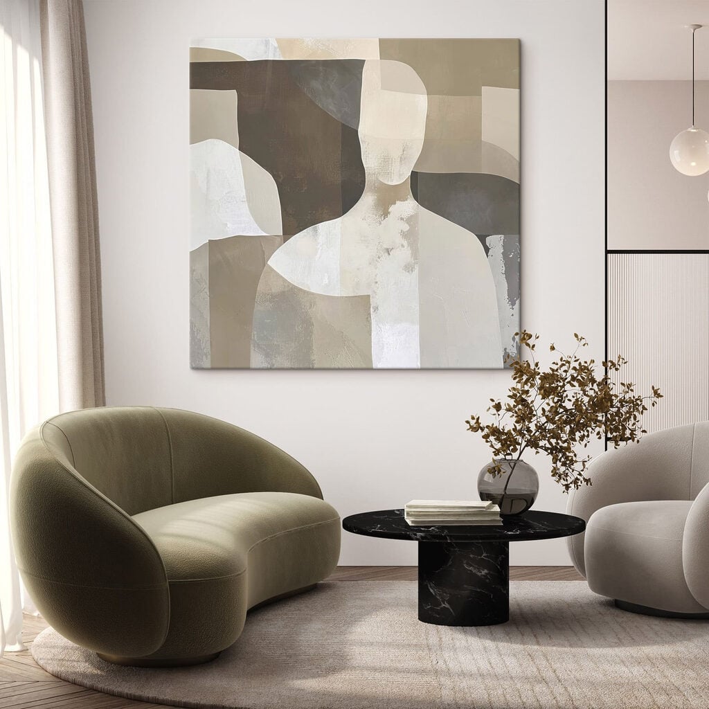 Painting of a person's body