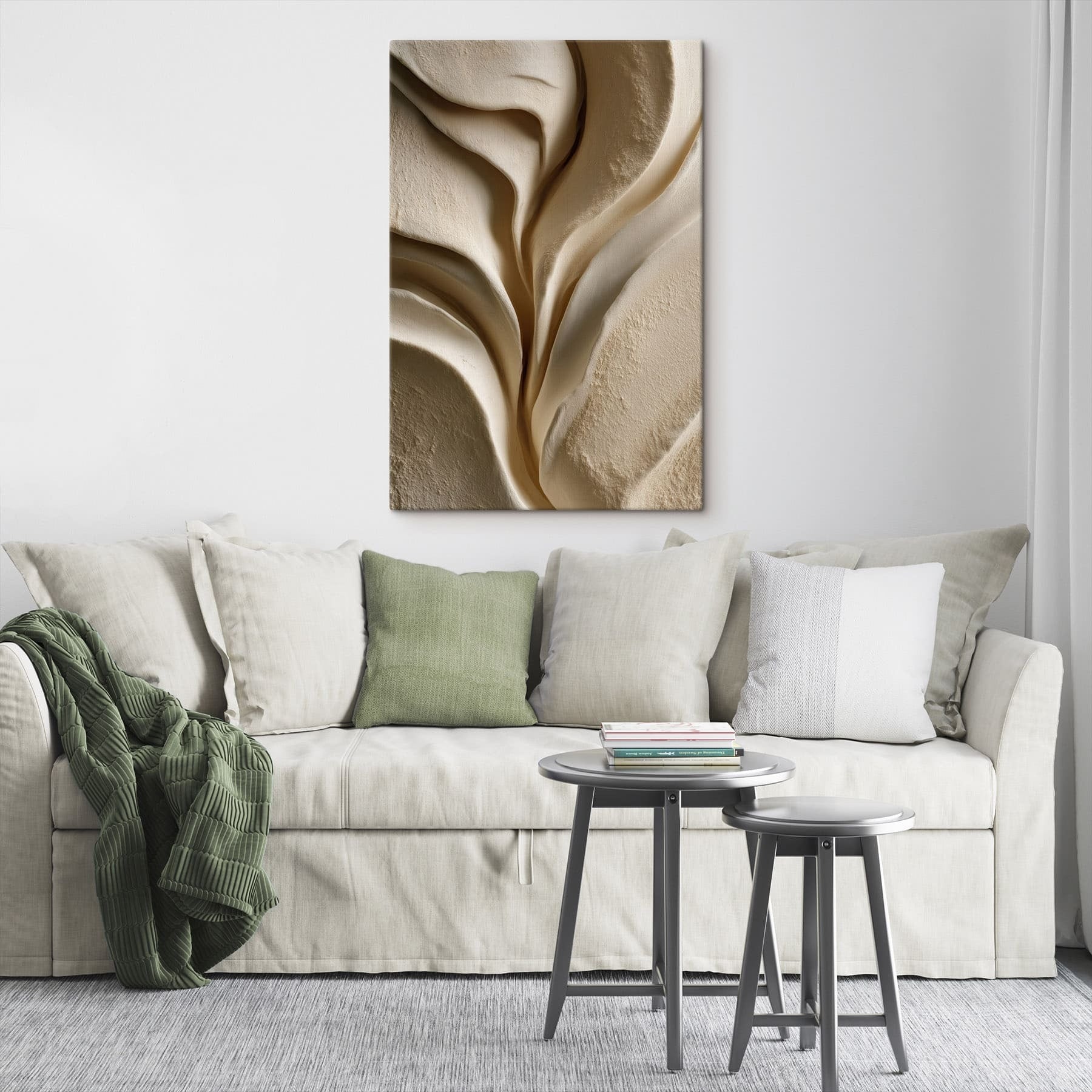 Waves of smooth, flowing form