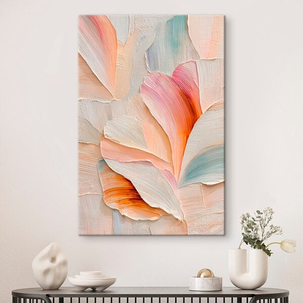 - Soft hues of abstract petals