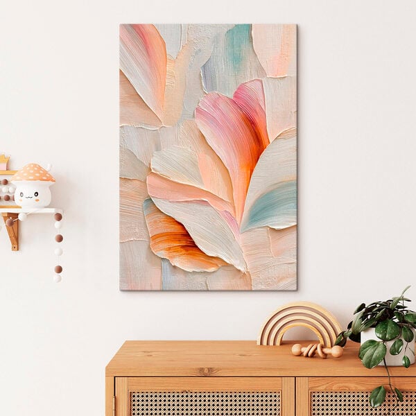 - Soft hues of abstract petals