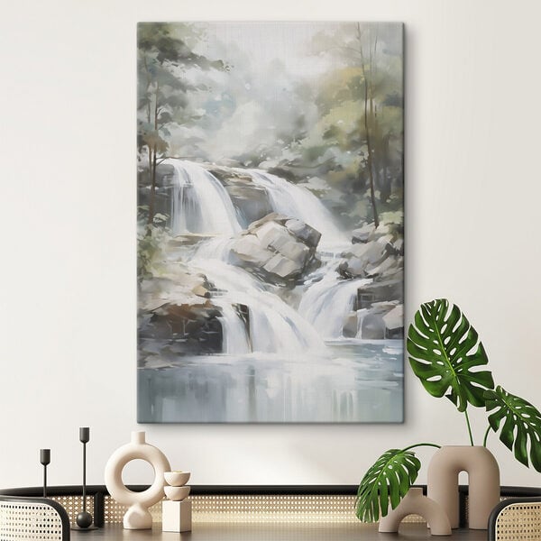 Waterfall in a forest
