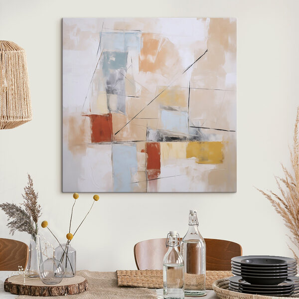 Tablouri Tablouri Pictura unei opere de artă plină de culoare (SKU: s48418)