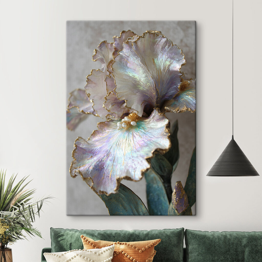 - Elegant floral arrangement with unique colors