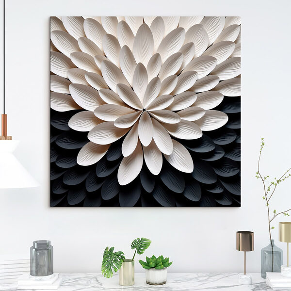 Tablouri Design elegant în culori contrastante